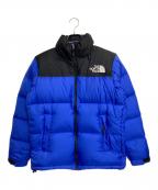THE NORTH FACEザ ノース フェイス）の古着「Nuptse Jacket / ヌプシダウンジャケット」｜ブラック×ブルー