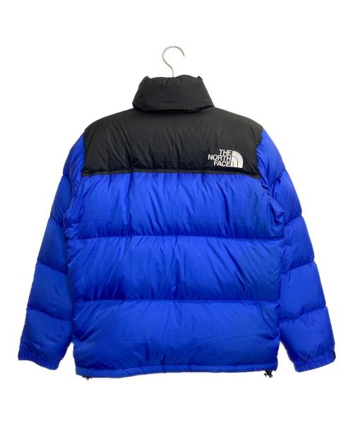 THE NORTH FACE（ザ ノース フェイス）THE NORTH FACE (ザ ノース フェイス) Nuptse Jacket / ヌプシダウンジャケット ブラック×ブルー サイズ:Sの古着・服飾アイテム