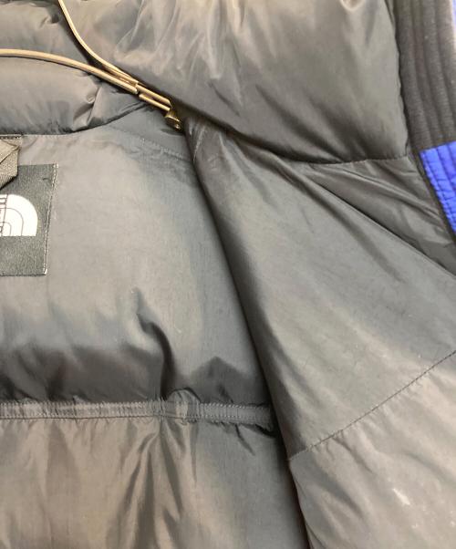 THE NORTH FACE（ザ ノース フェイス）THE NORTH FACE (ザ ノース フェイス) Nuptse Jacket / ヌプシダウンジャケット ブラック×ブルー サイズ:Sの古着・服飾アイテム
