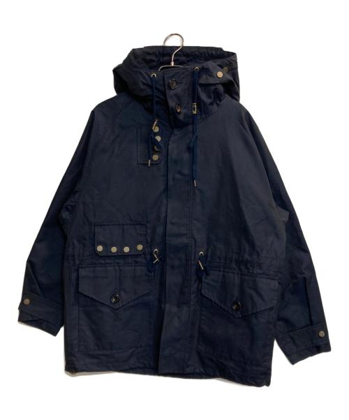 AUBERGE（オーベルジュ）AUBERGE (オーベルジュ) DEVON / デボンミリタリースモックパーカー ベンタイルクロス ジャケット ネイビー サイズ:40の古着・服飾アイテム
