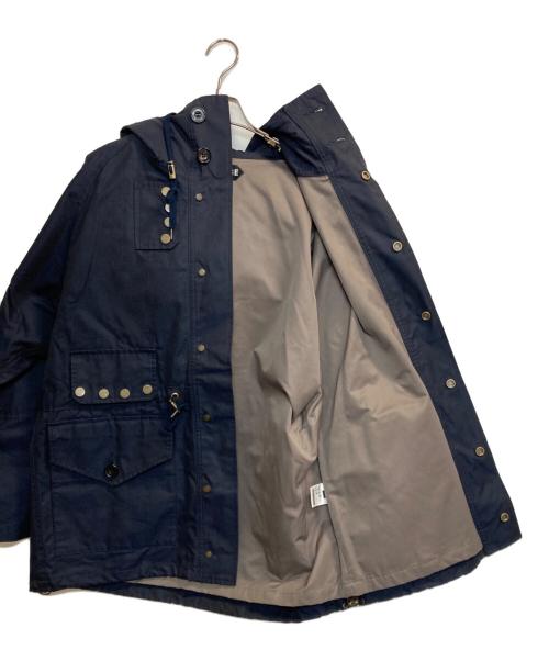AUBERGE（オーベルジュ）AUBERGE (オーベルジュ) DEVON / デボンミリタリースモックパーカー ベンタイルクロス ジャケット ネイビー サイズ:40の古着・服飾アイテム