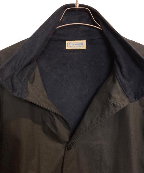 Arch Sapporo（アーチサッポロ）arch sapporo (アーチサッポロ) Fisherman Oiled Coat / フィッシャーマンオイルドコート ブラック サイズ:Mの古着・服飾アイテム