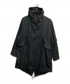 Arch Sapporoアーチサッポロ）の古着「フィッシュテールモッズコート」｜ブラック