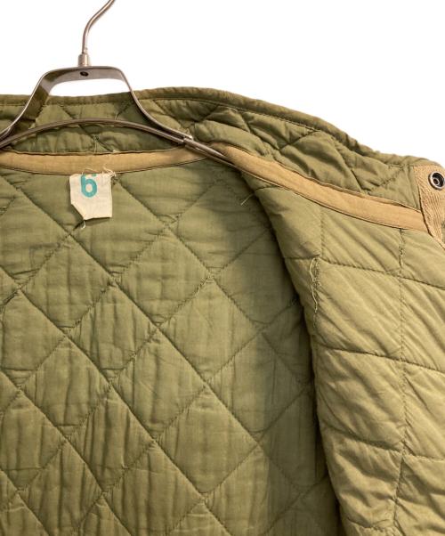 フランス軍（フランスグン）フランス軍 (フランス軍) 50's キルティングジャケット グリーン サイズ:-の古着・服飾アイテム