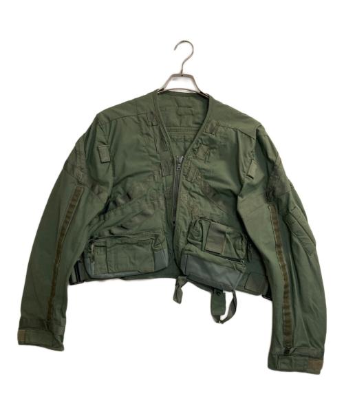 イギリス軍（イギリスグン）イギリス軍 (イギリスグン) AIRCREW LIFE PRESERVER WAISTCOAT MK41 / エアクルーミリタリーフライトジャケット グリーン サイズ:-の古着・服飾アイテム