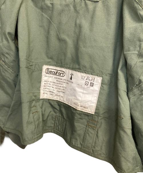 イギリス軍（イギリスグン）イギリス軍 (イギリスグン) AIRCREW LIFE PRESERVER WAISTCOAT MK41 / エアクルーミリタリーフライトジャケット グリーン サイズ:-の古着・服飾アイテム
