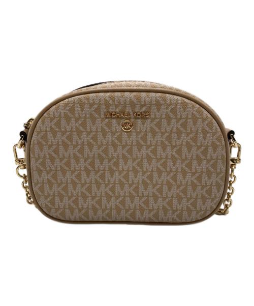 MICHAEL KORS（マイケル・コース）MICHAEL KORS (マイケル・コース) カメラミニショルダーバッグ ベージュの古着・服飾アイテム