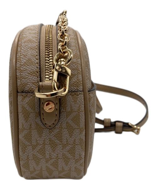 MICHAEL KORS（マイケル・コース）MICHAEL KORS (マイケル・コース) カメラミニショルダーバッグ ベージュの古着・服飾アイテム