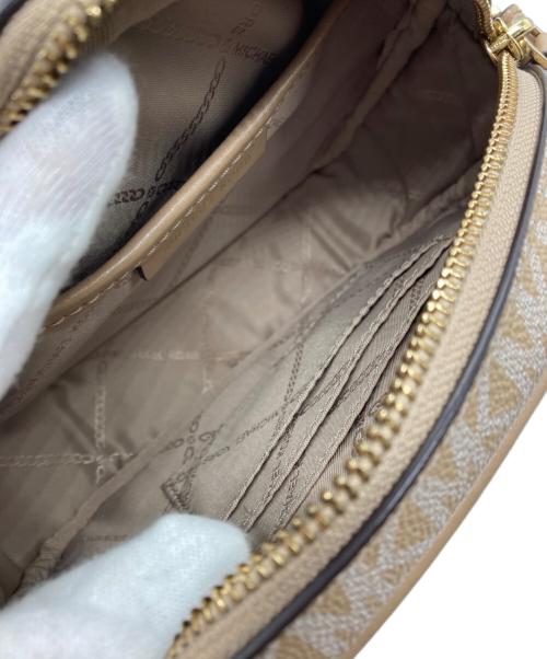 MICHAEL KORS（マイケル・コース）MICHAEL KORS (マイケル・コース) カメラミニショルダーバッグ ベージュの古着・服飾アイテム