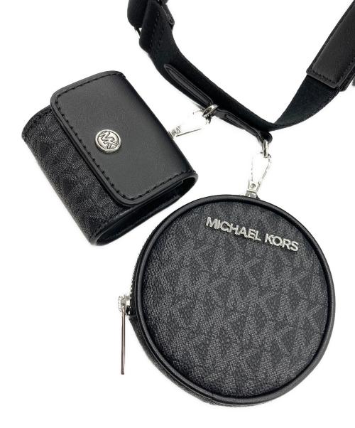 MICHAEL KORS（マイケル・コース）MICHAEL KORS (マイケル・コース) ミディアム クロスボディ ブラックの古着・服飾アイテム