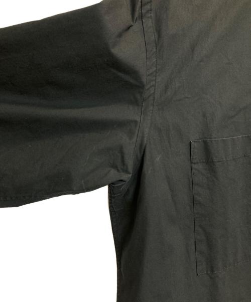 Graphpaper（グラフペーパー）Graphpaper (グラフペーパー) Stretch Typewriter L/S Box Shirt ブラック サイズ:1の古着・服飾アイテム