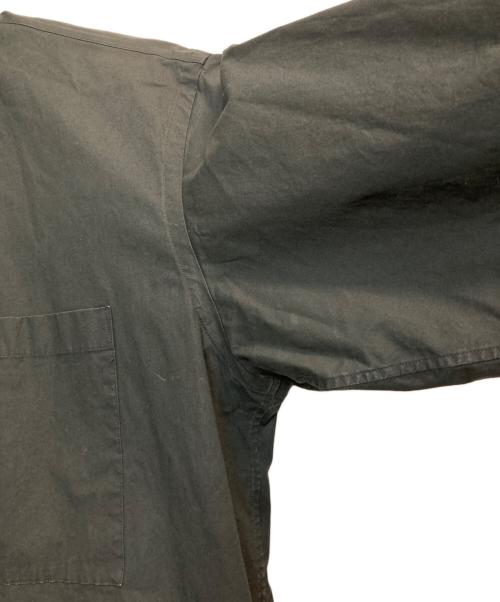 Graphpaper（グラフペーパー）Graphpaper (グラフペーパー) Stretch Typewriter L/S Box Shirt ブラック サイズ:1の古着・服飾アイテム