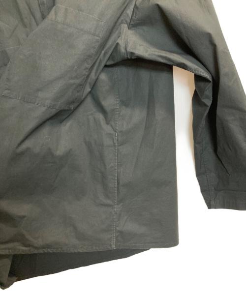 Graphpaper（グラフペーパー）Graphpaper (グラフペーパー) Stretch Typewriter L/S Box Shirt ブラック サイズ:1の古着・服飾アイテム