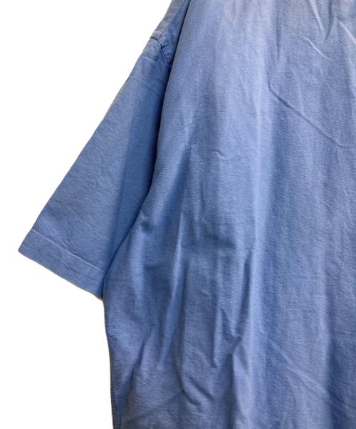 Graphpaper（グラフペーパー）Graphpaper (グラフペーパー) Oxford Oversized S/S B.DShirt ブルー サイズ:Ｆの古着・服飾アイテム