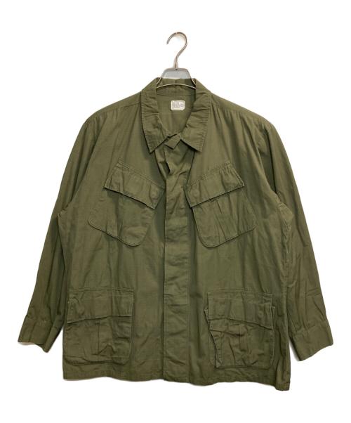allen overall（アレン オーバーオール）allen overall (アレン オーバーオール) OG-107ジャングルファティーグジャケット グリーン サイズ:LARGE-SHORTの古着・服飾アイテム
