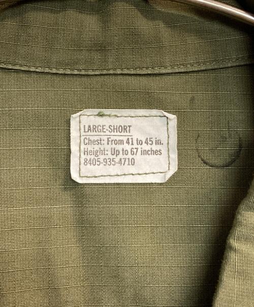 allen overall（アレン オーバーオール）allen overall (アレン オーバーオール) OG-107ジャングルファティーグジャケット グリーン サイズ:LARGE-SHORTの古着・服飾アイテム