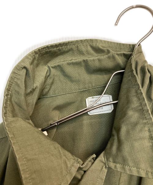 allen overall（アレン オーバーオール）allen overall (アレン オーバーオール) OG-107ジャングルファティーグジャケット グリーン サイズ:LARGE-SHORTの古着・服飾アイテム