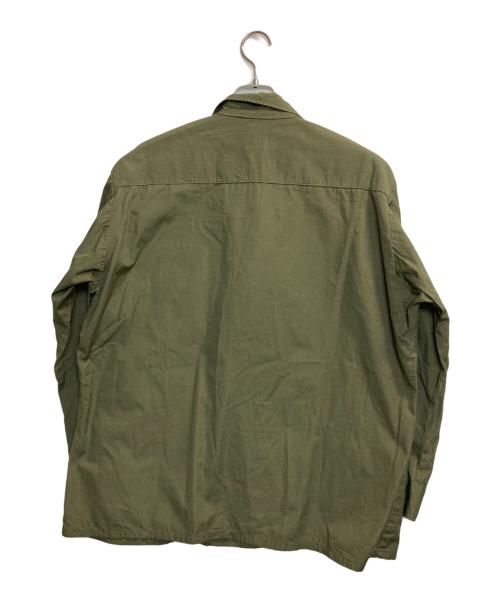 allen overall（アレン オーバーオール）allen overall (アレン オーバーオール) OG-107ジャングルファティーグジャケット グリーン サイズ:LARGE-SHORTの古着・服飾アイテム