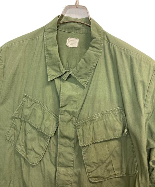 allen overall（アレン オーバーオール）allen overall (アレン オーバーオール) OG-107ジャングルファティーグジャケット グリーン サイズ:LARGE SHORTの古着・服飾アイテム