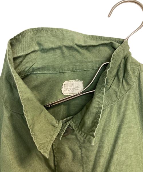 allen overall（アレン オーバーオール）allen overall (アレン オーバーオール) OG-107ジャングルファティーグジャケット グリーン サイズ:LARGE SHORTの古着・服飾アイテム