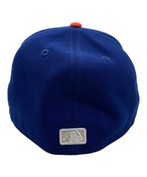 New Era（ニューエラ）New Era (ニューエラ) キャップ ベージュ×ブルー サイズ:7 3/8の古着・服飾アイテム