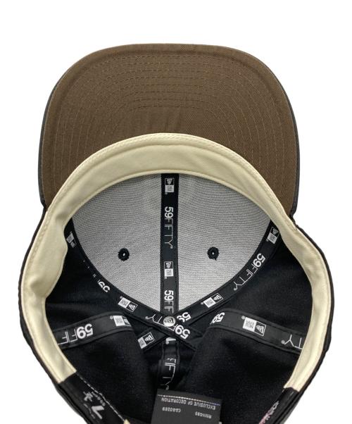New Era（ニューエラ）New Era (ニューエラ) SAN DIEGO PADRES CO 59FIFTY SATIN BLACK ブラック サイズ:71/2の古着・服飾アイテム