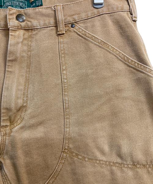 POLO COUNTRY（ポロカントリー）POLO COUNTRY (ポロカントリー) ダブルニーペインターパンツ ブラウン サイズ:34/32の古着・服飾アイテム