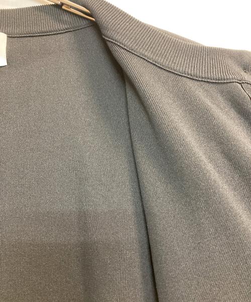 Spick and Span（スピック＆スパン）Spick and Span (スピックアンドスパン) ウォッシャブルクルーネックカーディガン ブラック サイズ:Fの古着・服飾アイテム