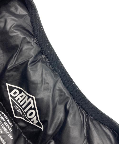 DANTON（ダントン）DANTON (ダントン) ノーカラーダウンジャケット ブラック サイズ:Mの古着・服飾アイテム