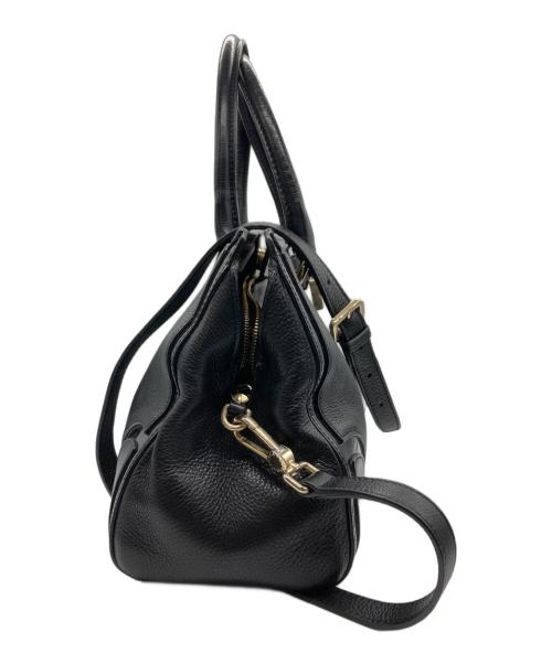 FURLA（フルラ）FURLA (フルラ) 2WAYショルダーバッグ ブラックの古着・服飾アイテム