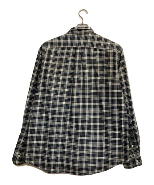 RALPH LAUREN（ラルフローレン）RALPH LAUREN (ラルフローレン) チェックシャツ グリーン×ネイビー サイズ:ＸＸＬの古着・服飾アイテム