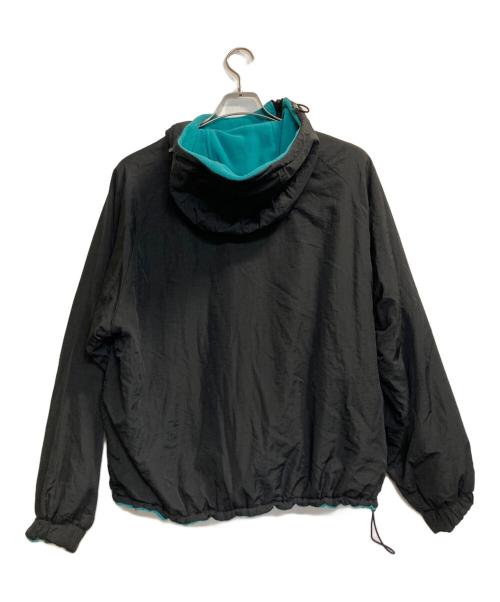YOUNGER SONG（ヤンガーソング）YOUNGER SONG (ヤンガーソング) Apathy Reversible Zip Fleece Jacket / リバーシブルジップフリースジャケット ブラック×ブルー サイズ:Ｌの古着・服飾アイテム