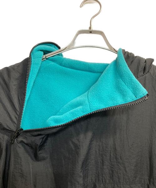 YOUNGER SONG（ヤンガーソング）YOUNGER SONG (ヤンガーソング) Apathy Reversible Zip Fleece Jacket / リバーシブルジップフリースジャケット ブラック×ブルー サイズ:Ｌの古着・服飾アイテム