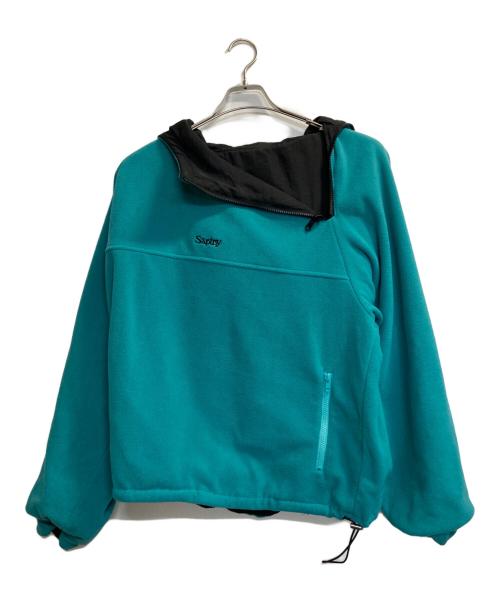 YOUNGER SONG（ヤンガーソング）YOUNGER SONG (ヤンガーソング) Apathy Reversible Zip Fleece Jacket / リバーシブルジップフリースジャケット ブラック×ブルー サイズ:Ｌの古着・服飾アイテム
