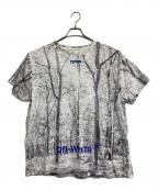 OFFWHITEオフホワイト）の古着「リアルツリー柄Tシャツ」｜ホワイト