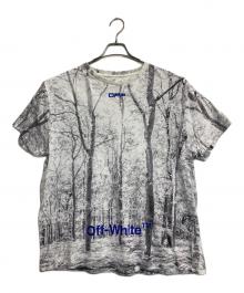 OFFWHITE（オフホワイト）の古着「リアルツリー柄Tシャツ」｜ホワイト