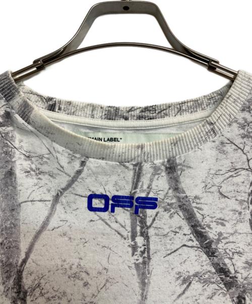 OFFWHITE（オフホワイト）OFFWHITE (オフホワイト) リアルツリー柄Tシャツ ホワイト サイズ:XSの古着・服飾アイテム