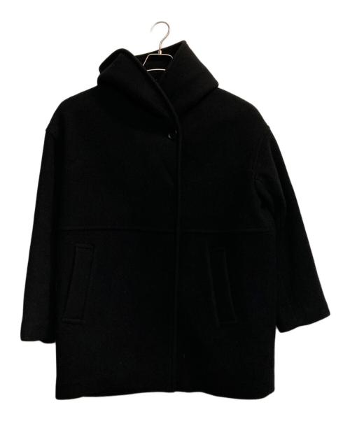 JOURNAL STANDARD（ジャーナルスタンダード）JOURNAL STANDARD (ジャーナルスタンダード) スーパー140モッサフードコート ブラック サイズ:38の古着・服飾アイテム