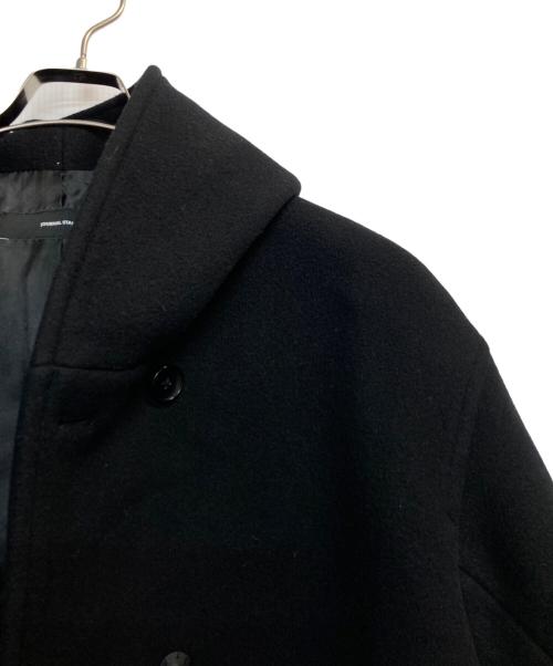 JOURNAL STANDARD（ジャーナルスタンダード）JOURNAL STANDARD (ジャーナルスタンダード) スーパー140モッサフードコート ブラック サイズ:38の古着・服飾アイテム