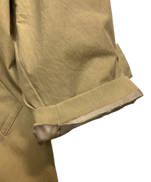 journal standard L'essage（ジャーナルスタンダード レサージュ）journal standard L'essage (ジャーナルスタンダード レサージュ) NALYA スタンドダブルショートコート カーキ サイズ:記載なし(実寸サイズ参考)の古着・服飾アイテム