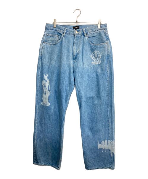 HUF（ハフ）HUF (ハフ) LOOSIES WASHED DENIM PANT インディゴ サイズ:34の古着・服飾アイテム