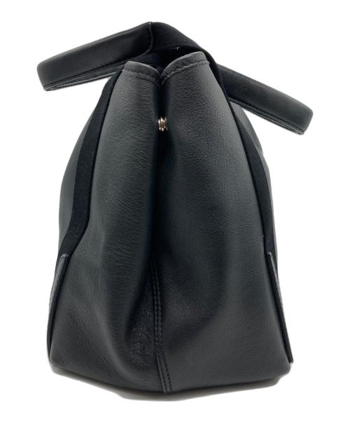 BALENCIAGA（バレンシアガ）BALENCIAGA (バレンシアガ) NAVY CABAS S / ネイビーカバS ブラックの古着・服飾アイテム