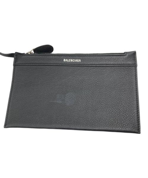 BALENCIAGA（バレンシアガ）BALENCIAGA (バレンシアガ) NAVY CABAS S / ネイビーカバS ブラックの古着・服飾アイテム