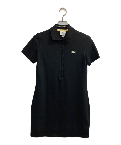 LACOSTE LIVE（ラコステライブ）LACOSTE LIVE (ラコステライブ) ポロワンピース ブラック サイズ:38の古着・服飾アイテム