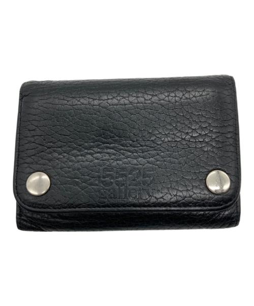 PORTER（ポーター）PORTER (ポーター) 5525gallery (ゴーゴーニーゴーギャラリー) レザー3つ折り財布 ブラックの古着・服飾アイテム