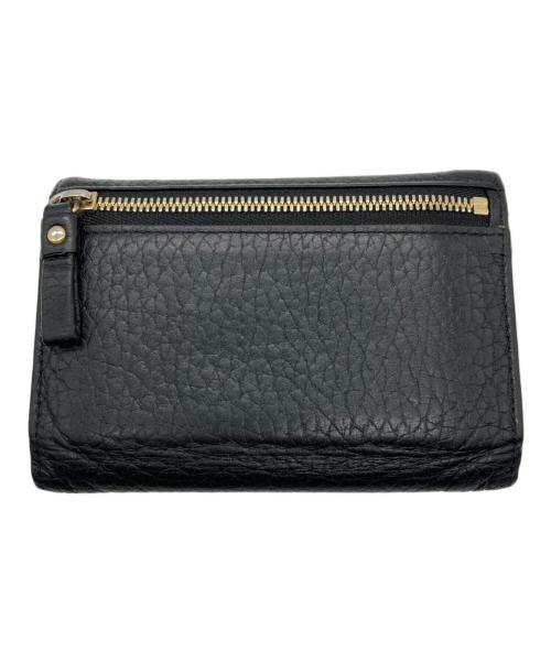 PORTER（ポーター）PORTER (ポーター) 5525gallery (ゴーゴーニーゴーギャラリー) レザー3つ折り財布 ブラックの古着・服飾アイテム