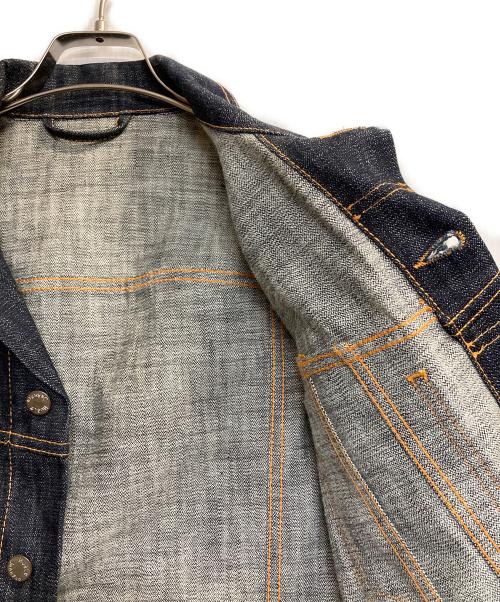 NUDIE JEANS（ヌーディー・ジーンズ）NUDIE JEANS (ヌーディー・ジーンズ) デニムジャケット インディゴ サイズ:Ｍの古着・服飾アイテム