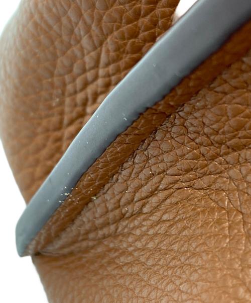 COLE HAAN（コールハーン）COLE HAAN (コールハーン) 巾着2WAYショルダーバッグ ブラウンの古着・服飾アイテム