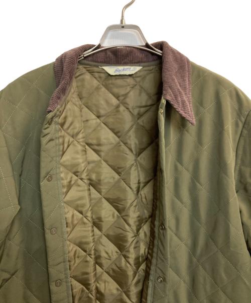 BACKERS（バッカーズ）backers (バッカーズ) キルティングジャケット グリーン サイズ:Lの古着・服飾アイテム