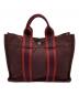 HERMES (エルメス) フールトゥPMハンドバッグ ボルドー：10000円